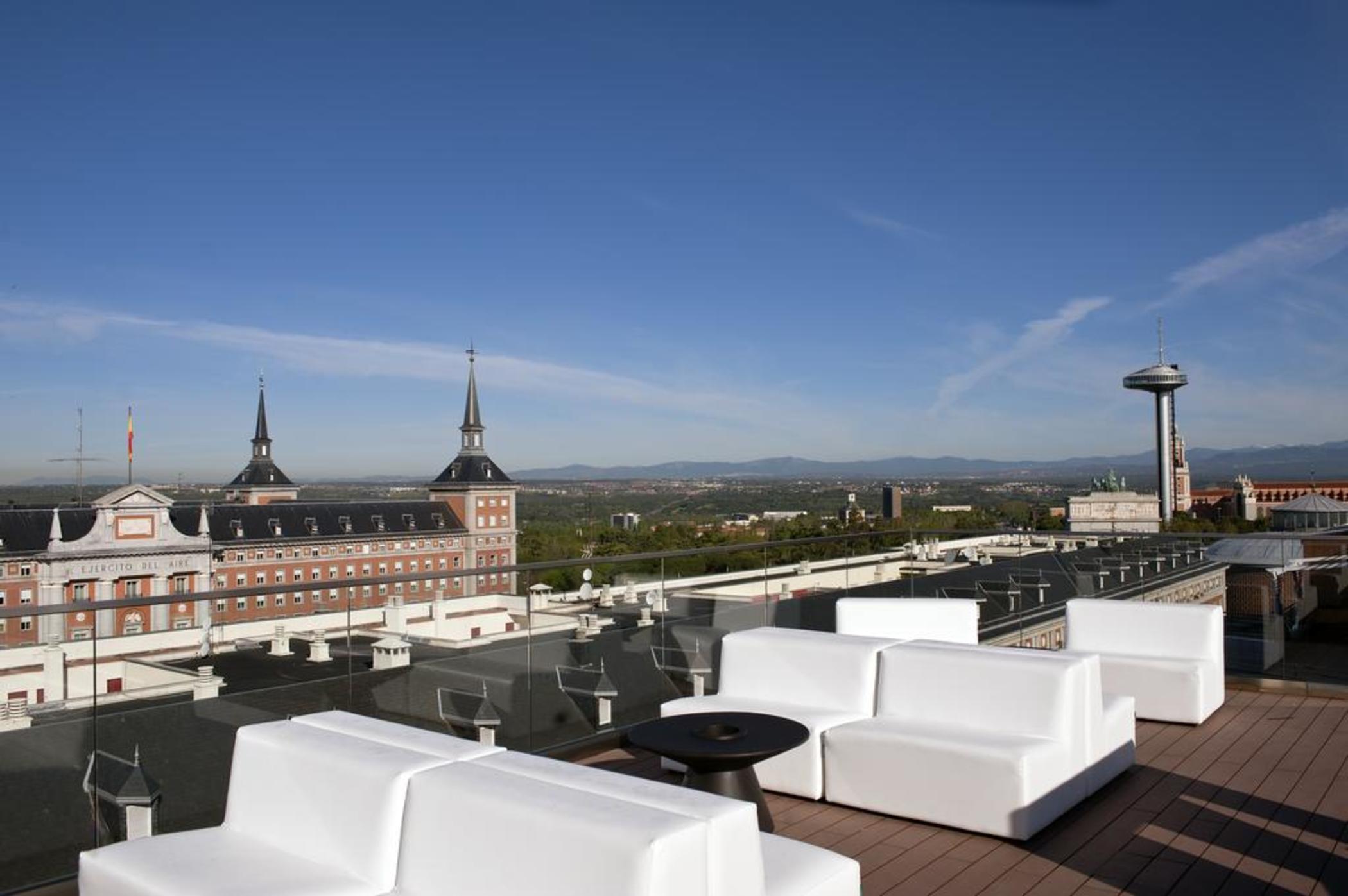 Exe Moncloa Hotel Madrid Restoran gambar